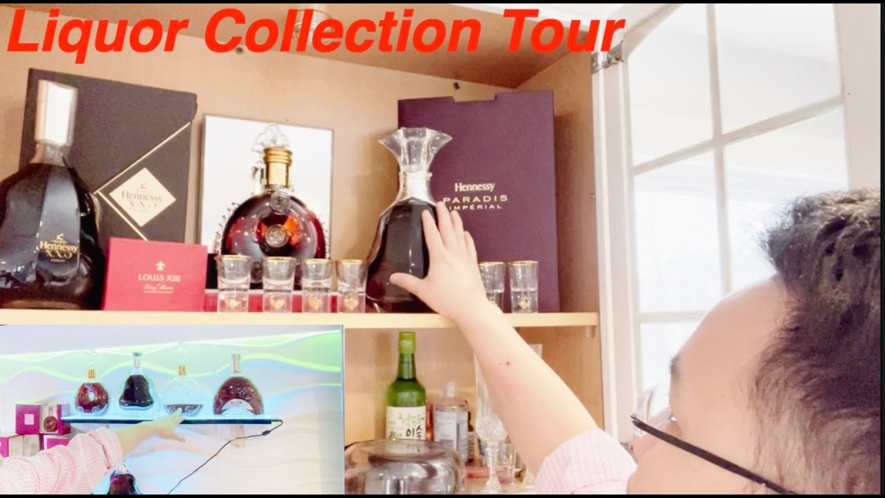 My Whole Personal Liquor Collection Tour / Richard & Paradis Imperial Hennessy / Louis lllX