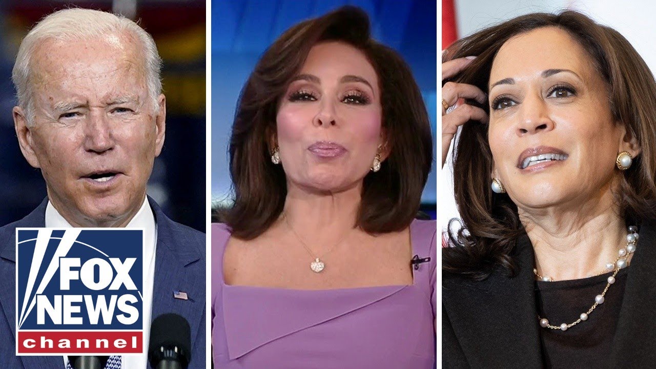 Judge Jeanine: Looks like 'it's too late' for Biden to dump Kamala Harris