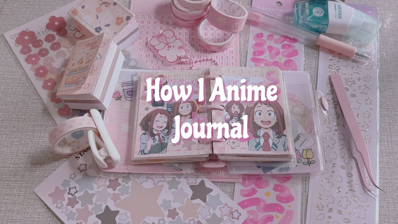 🌸How I anime journal/Mini journal Ochaco Chan from boku no hero academia