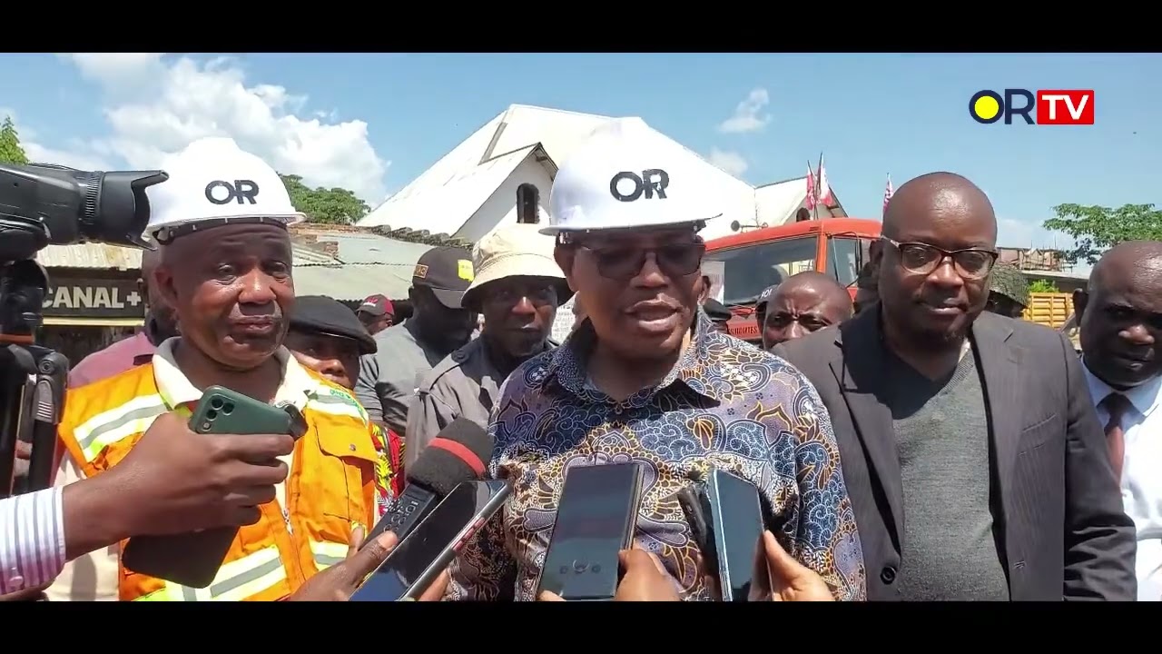 Lancement des travaux de lutte anti-érosive sur la RN5 tronçon KAMANYOLA- UVIRA