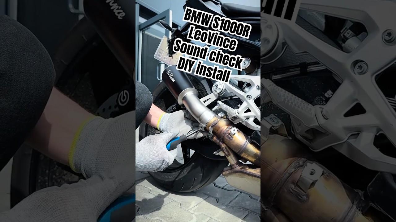 BMW S1000R 2024 | Exhaust Sound | Cold Start | LeoVince