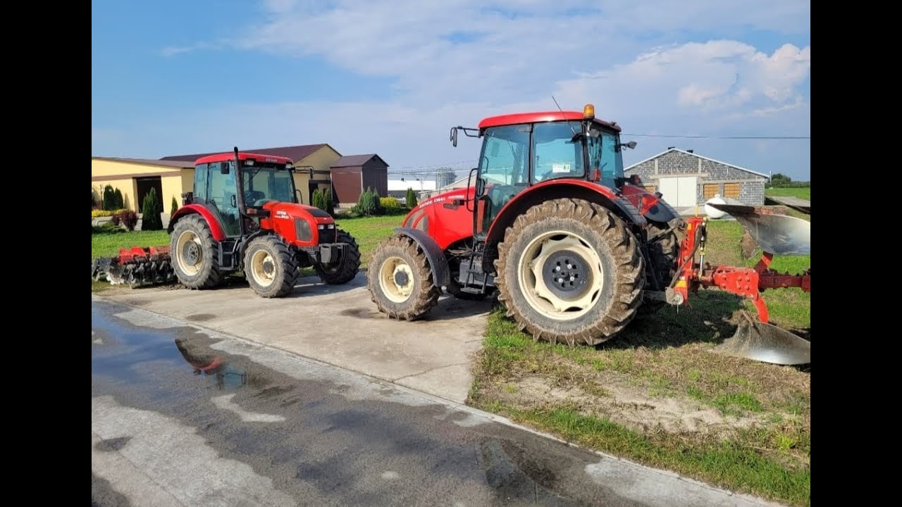 ZETOR PROXIMA 8441 FORTERRA 11441 TALERZOWANIE, ORKA,  WAŁ AGRO-FACTOR KOPARKA WARYŃSKI