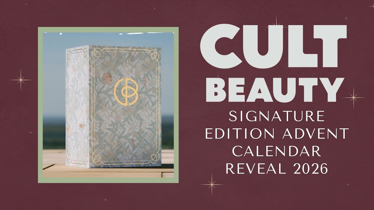 CULT BEAUTY SIGNATURE EDITION ADVENT CALENDAR REVEAL 2026 (no shipping restrictions)