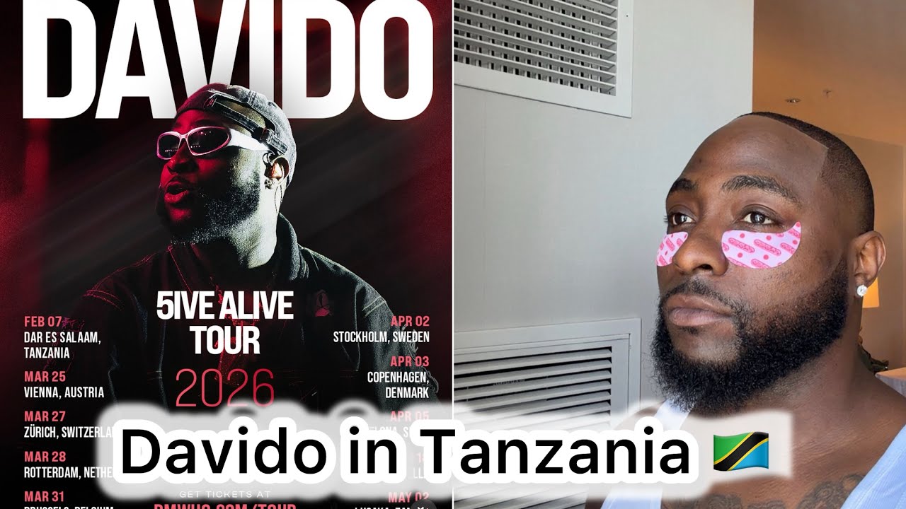ДАВИДО В ТАНЗАНИИ 🇹🇿, КОНЦЕРТ ЕГО ДОЧЕРИ ИМАДЕ #davido #viral