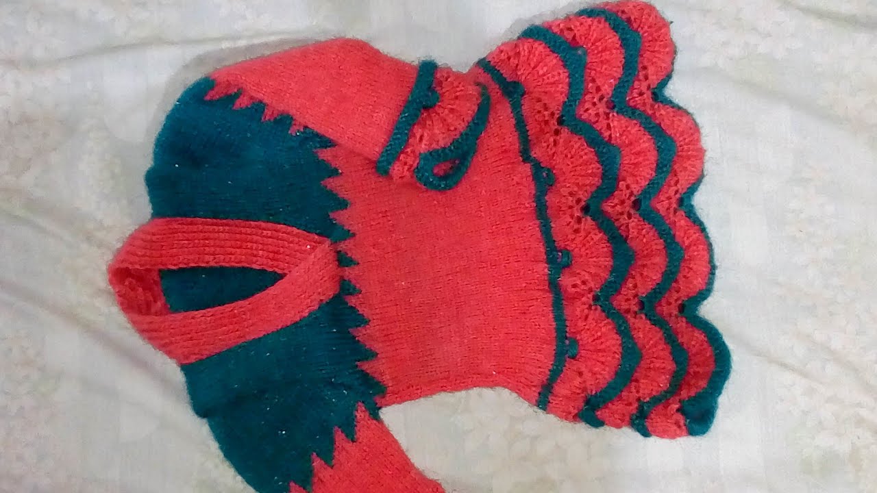 हाल्टर गले वाली खूबसूरत फ्रॉक बनाए