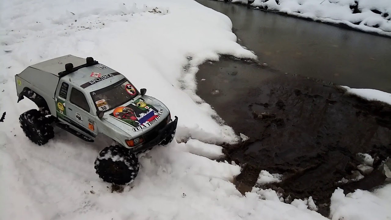 Первый тест драйв REMO HOBBY TRIAL RIGS TRUCK