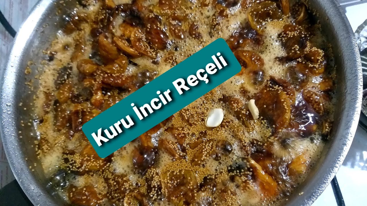 İncir Reçeli Yapılışı🌹Kuru İncir Reçeli Püf Noktaları İle Anlatımlı Tarif