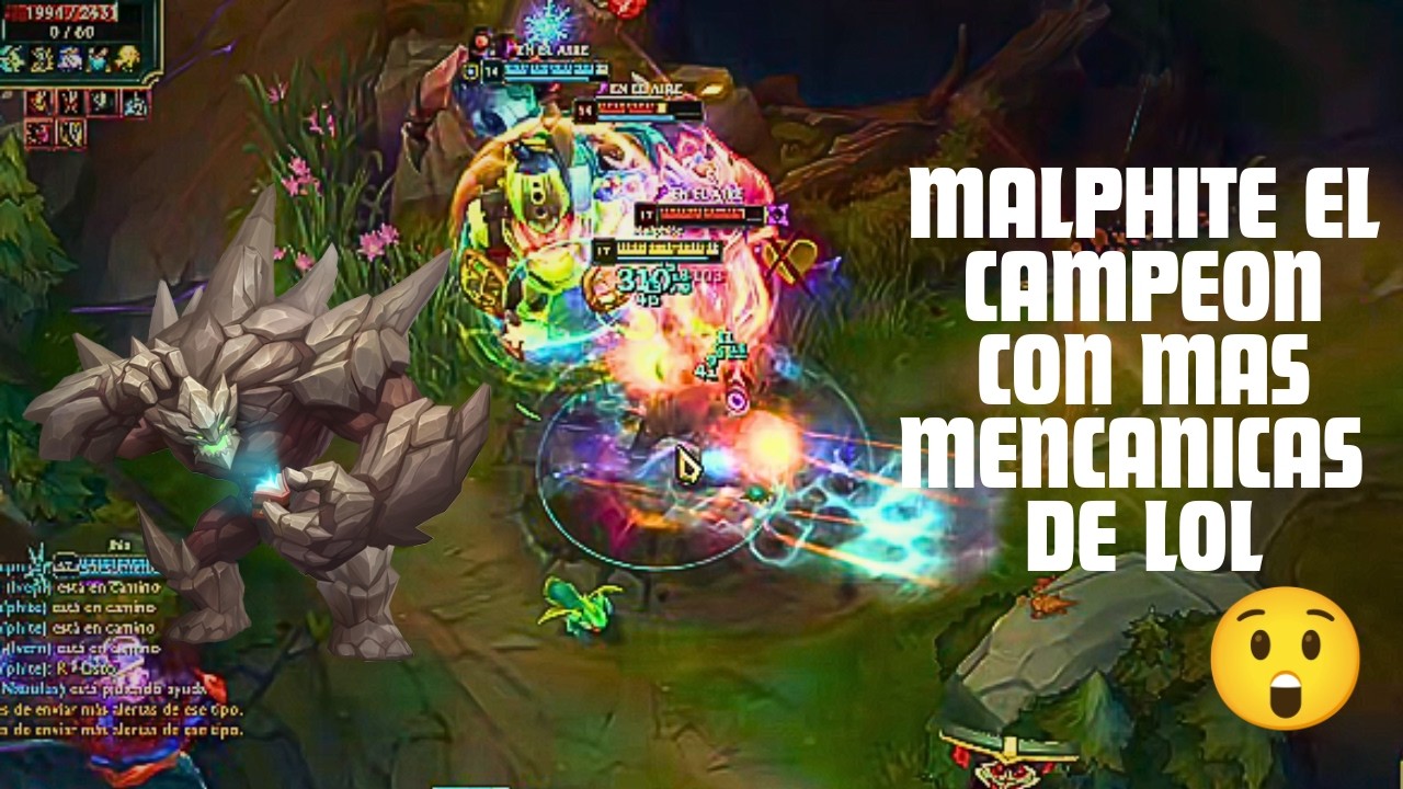 La Guía Maestra de Malphite:Demostrando que Malphite requiere más manos que Lee Sin y Yasuo juntos
