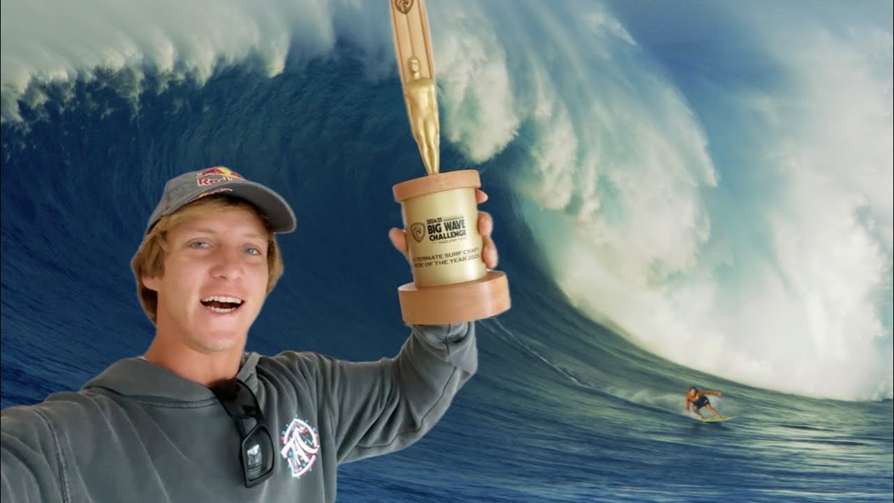 PEGUEI A ONDA DO ANO E GANHEI UM PRÊMIO // Lucas Fink @ Big Wave Challenge Awards 2025
