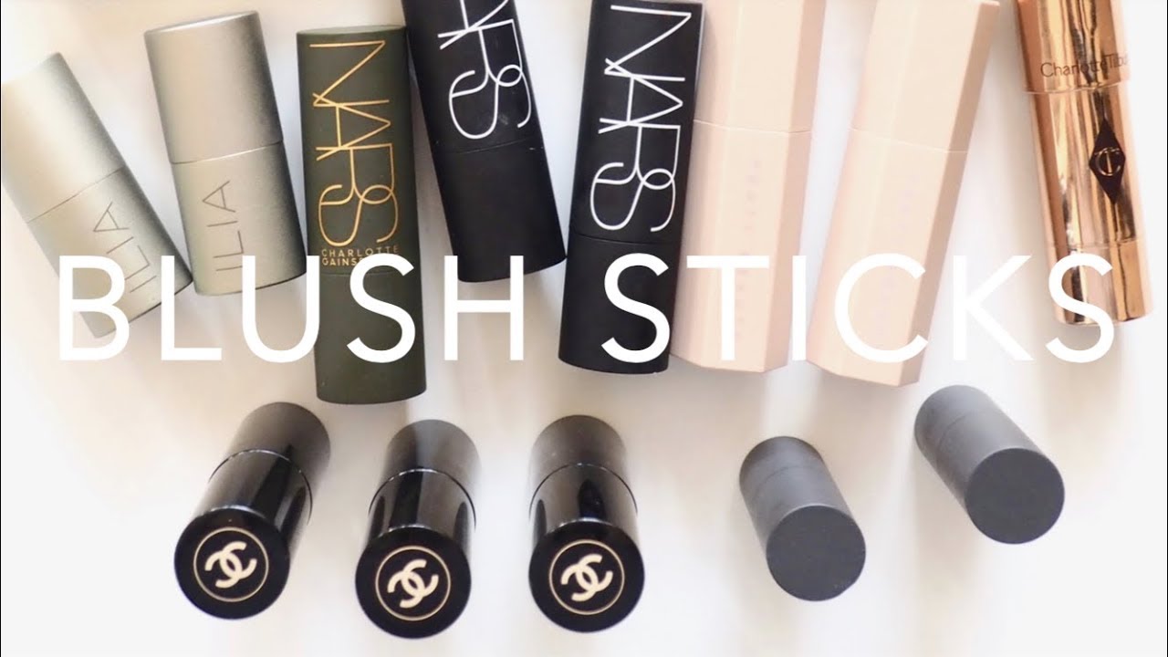 Product Pile: Cream Blush Sticks | Chanel, Charlotte Tilbury, Bite