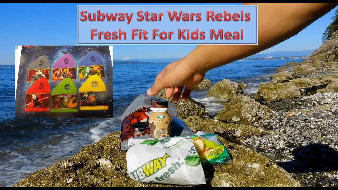 Обзор детского меню Subway Black Forest Ham (Звёздные войны: Повстанцы)
