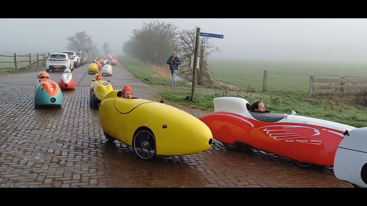 Aankomst bij de pauzelocatie oliebollentocht 2025 Groningen