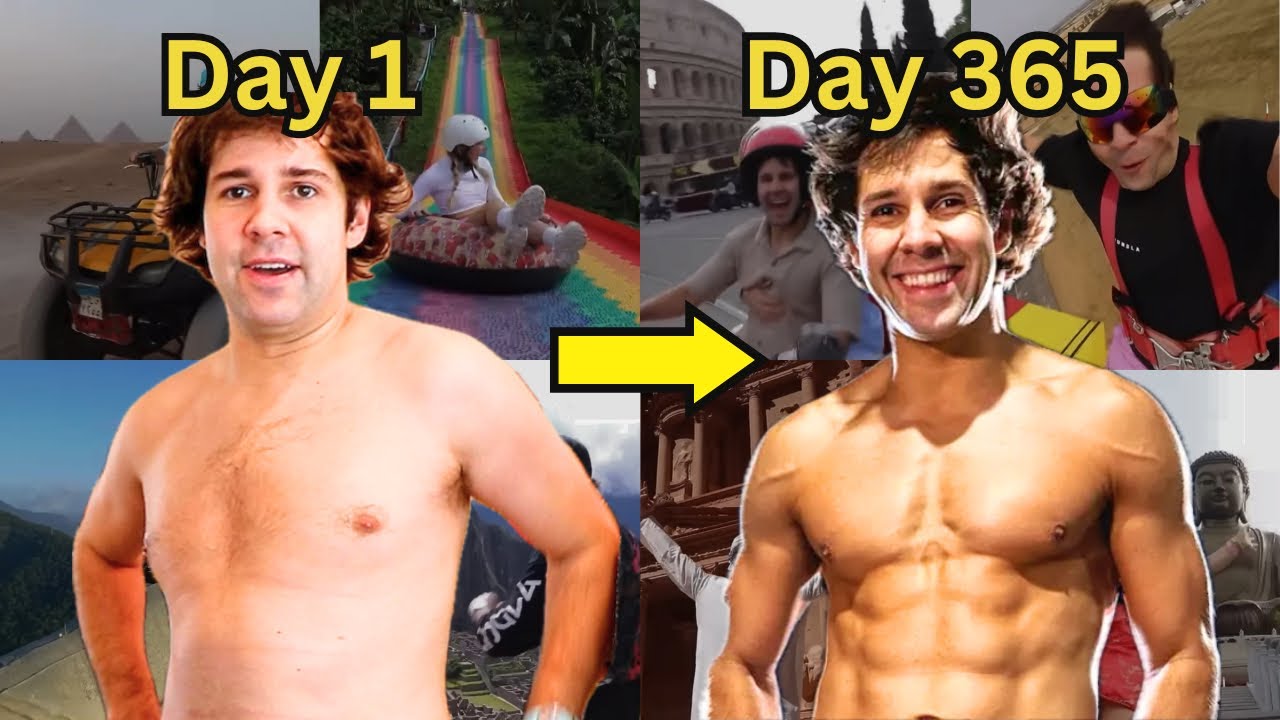 David Dobrik’s Epic Travel Transformation