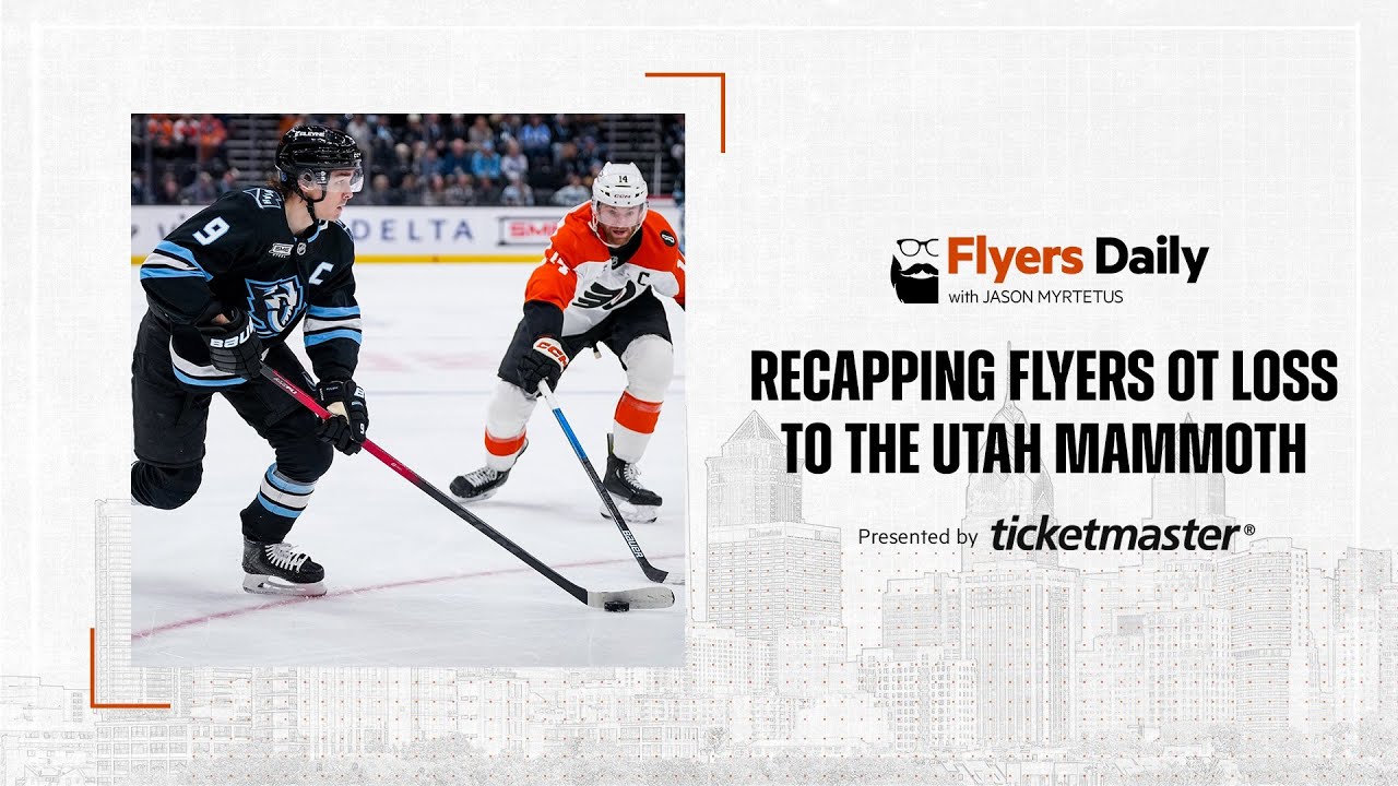 Flyers Daily 1-22-2026 with Jason Myrtetus STUNNING DEFEAT