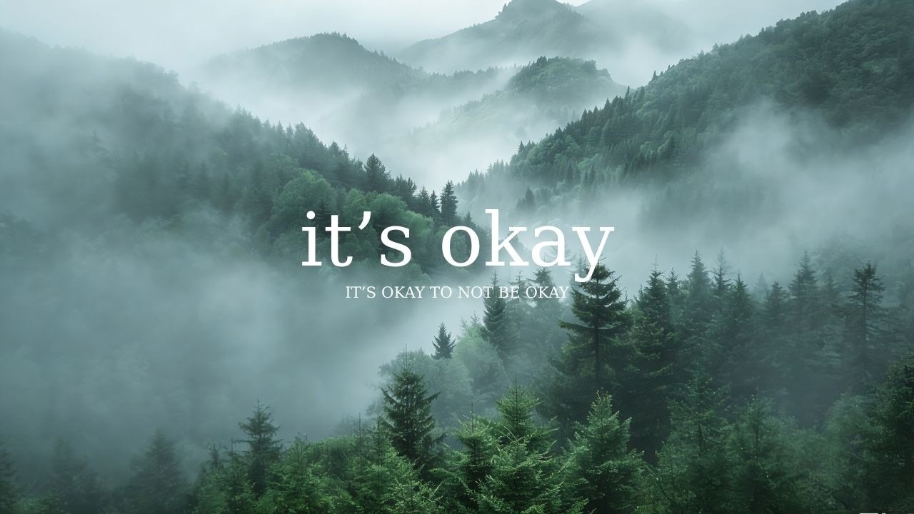 It’s Okay to Not be Okay all the Time 🍃🌲 Soft Piano for Anxiety Relief at Night & Calm