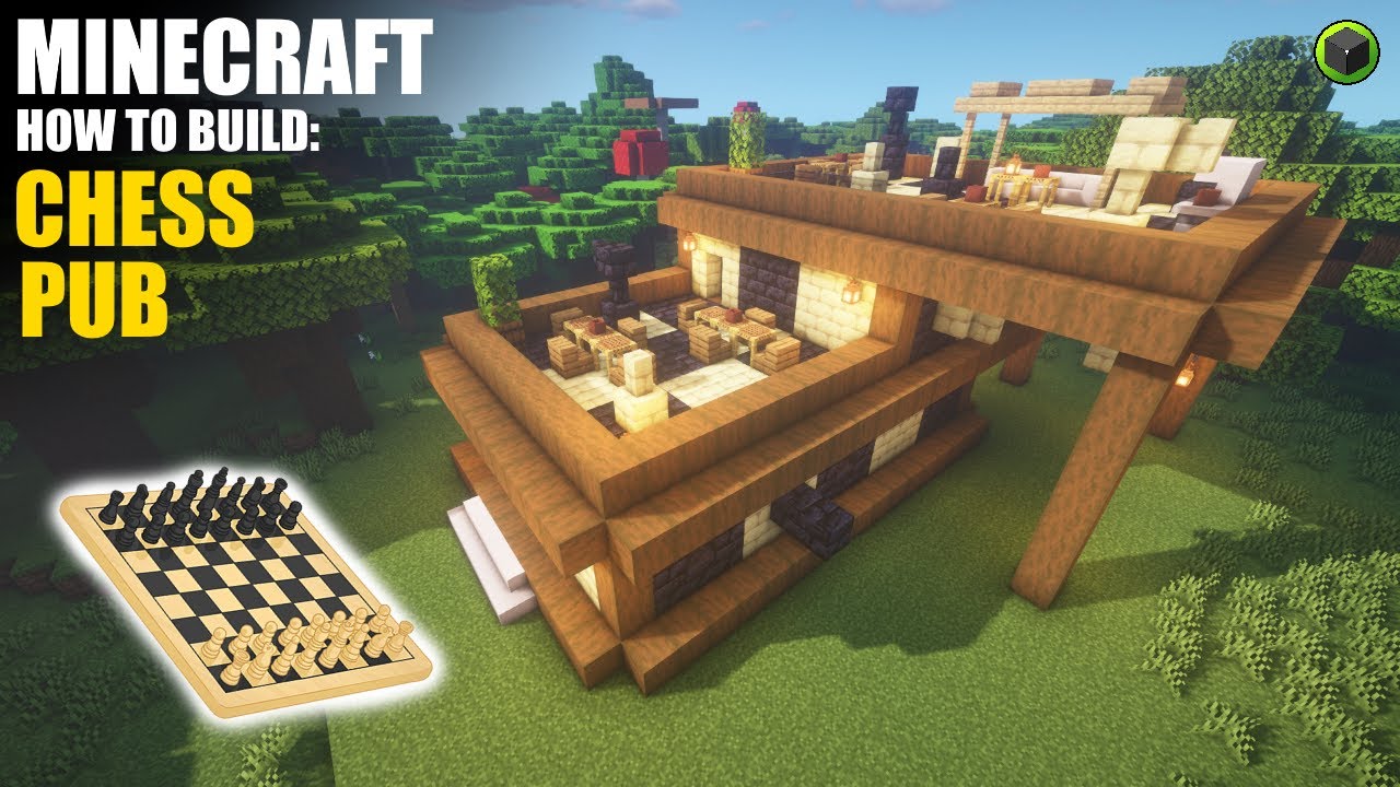 HOW TO BUILD: CHESS PUB | MINECRAFT BUILDINGS #109