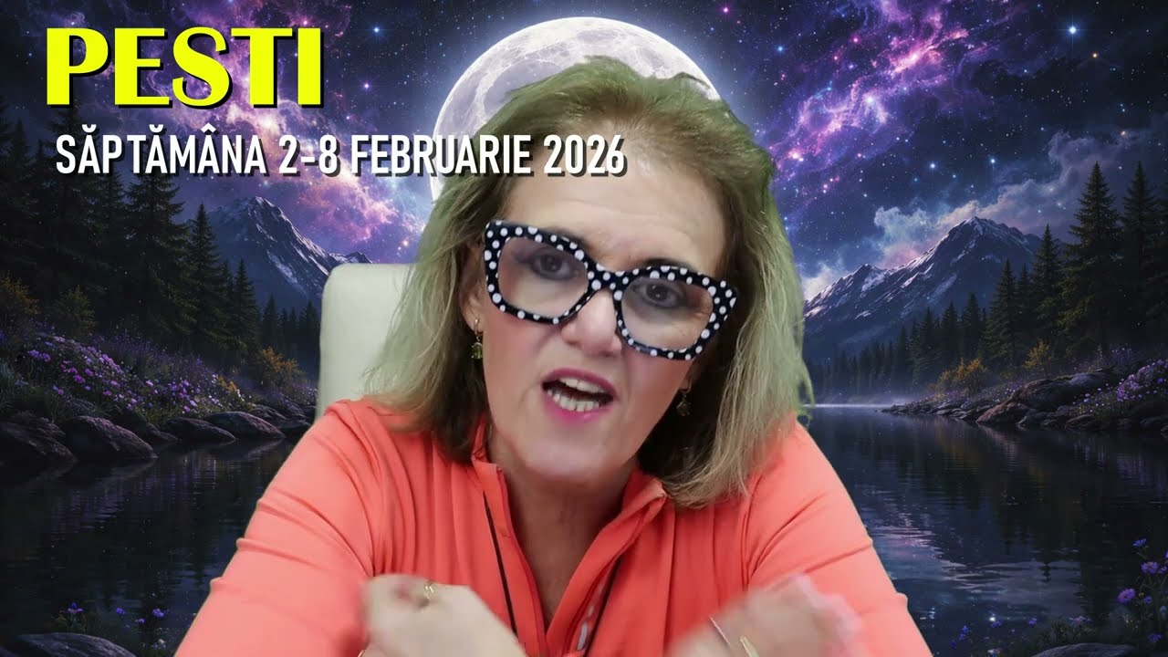 PESTII in saptamana 2-8.02.2026♓ HOROSCOP ACVARIA
