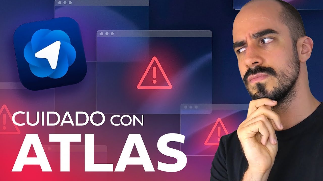 ¿Por qué NO DEBERÍAS usar el NUEVO NAVEGADOR de OPENAI? (ChatGPT Atlas)