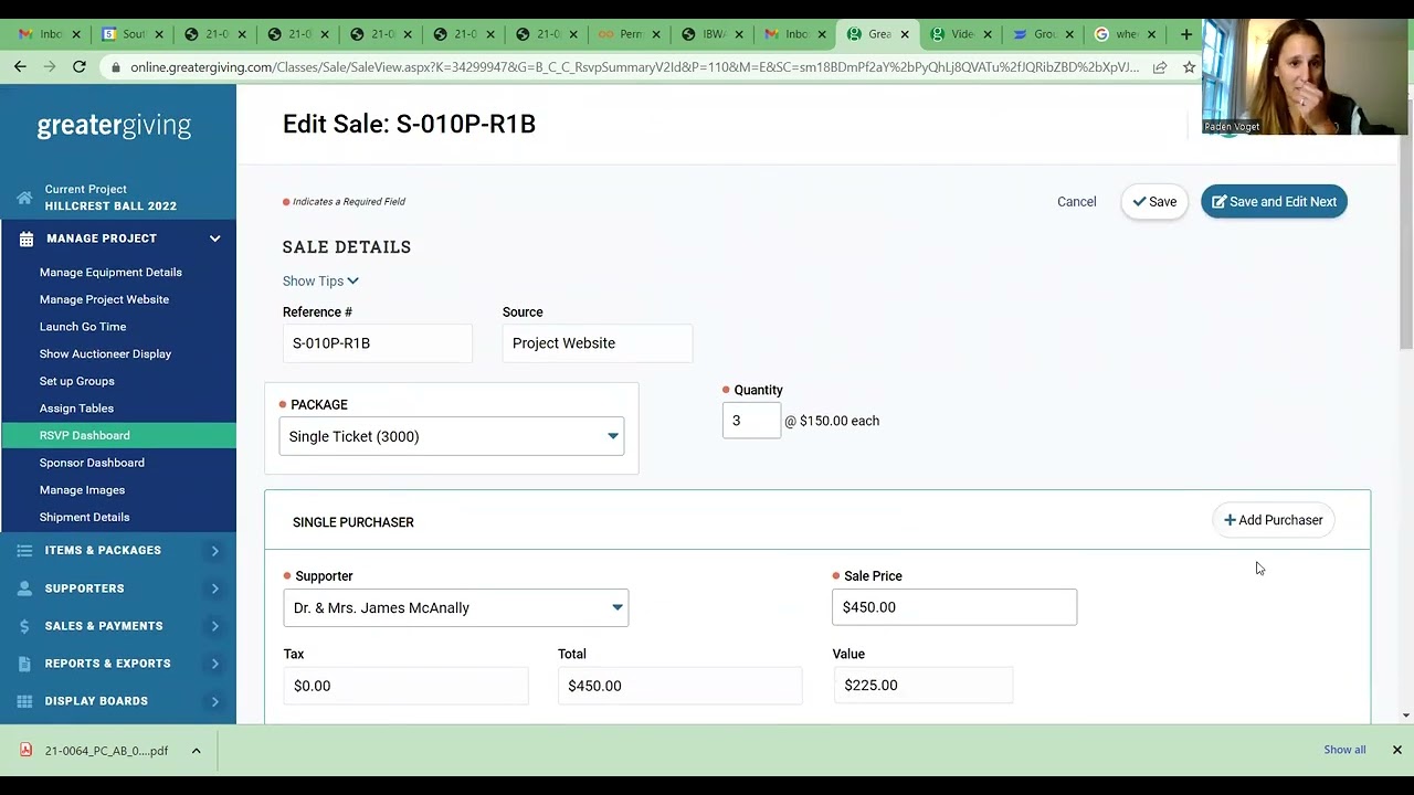 Greater Giving RSVP Tutorial
