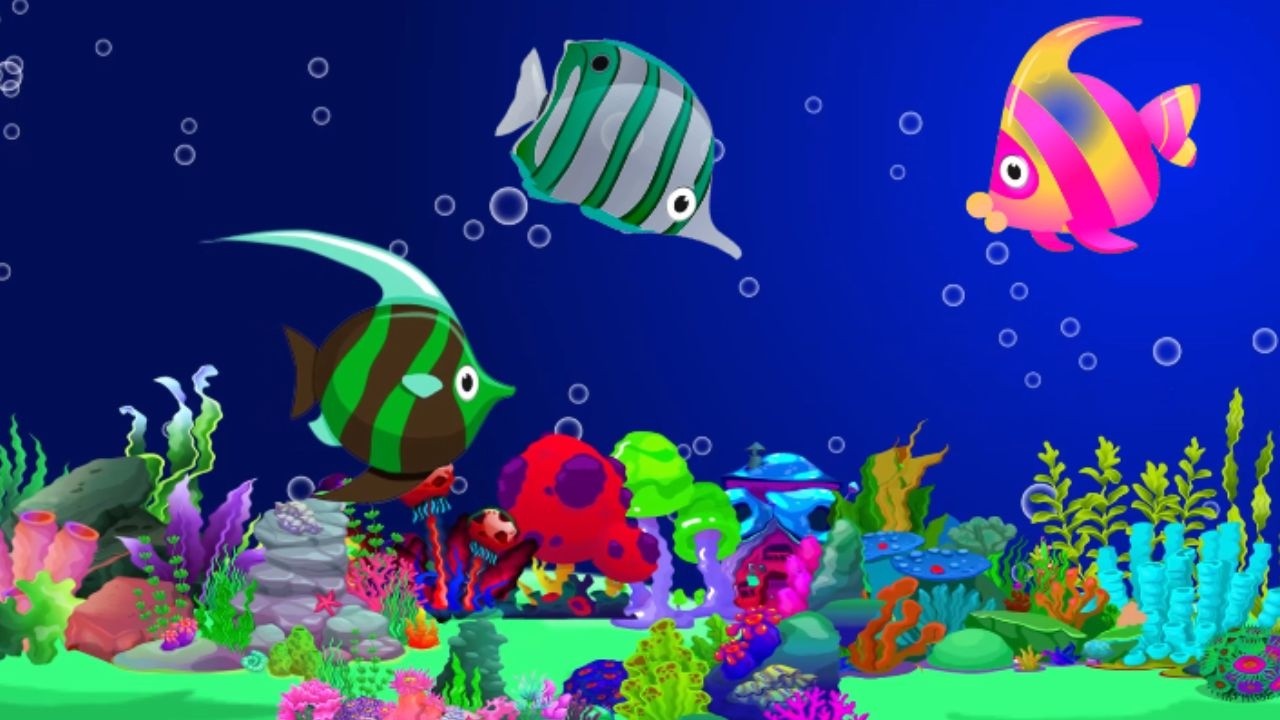 Ocean Sleep Bedtime Fish🐠 Lullaby Soft Baby Sleep Music🎶 with Peaceful Aquarium Scenes