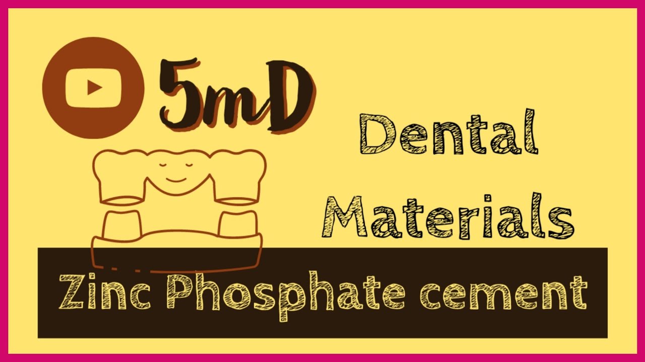 Zinc Phosphate cement | Dental materials | easy notes | 5minDentistry