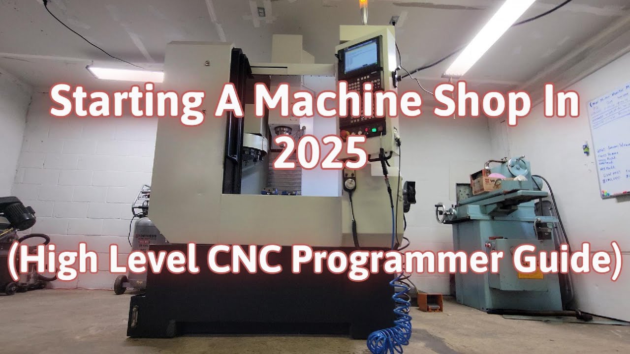 Starting A Machine Shop In 2025: High Level CNC Programmer Guide