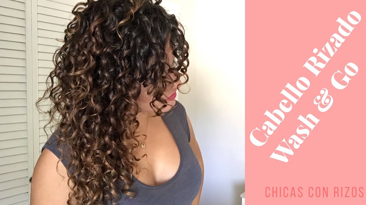 Como peinar cabello rizado tipo 3a/3b | Chicas con Rizos