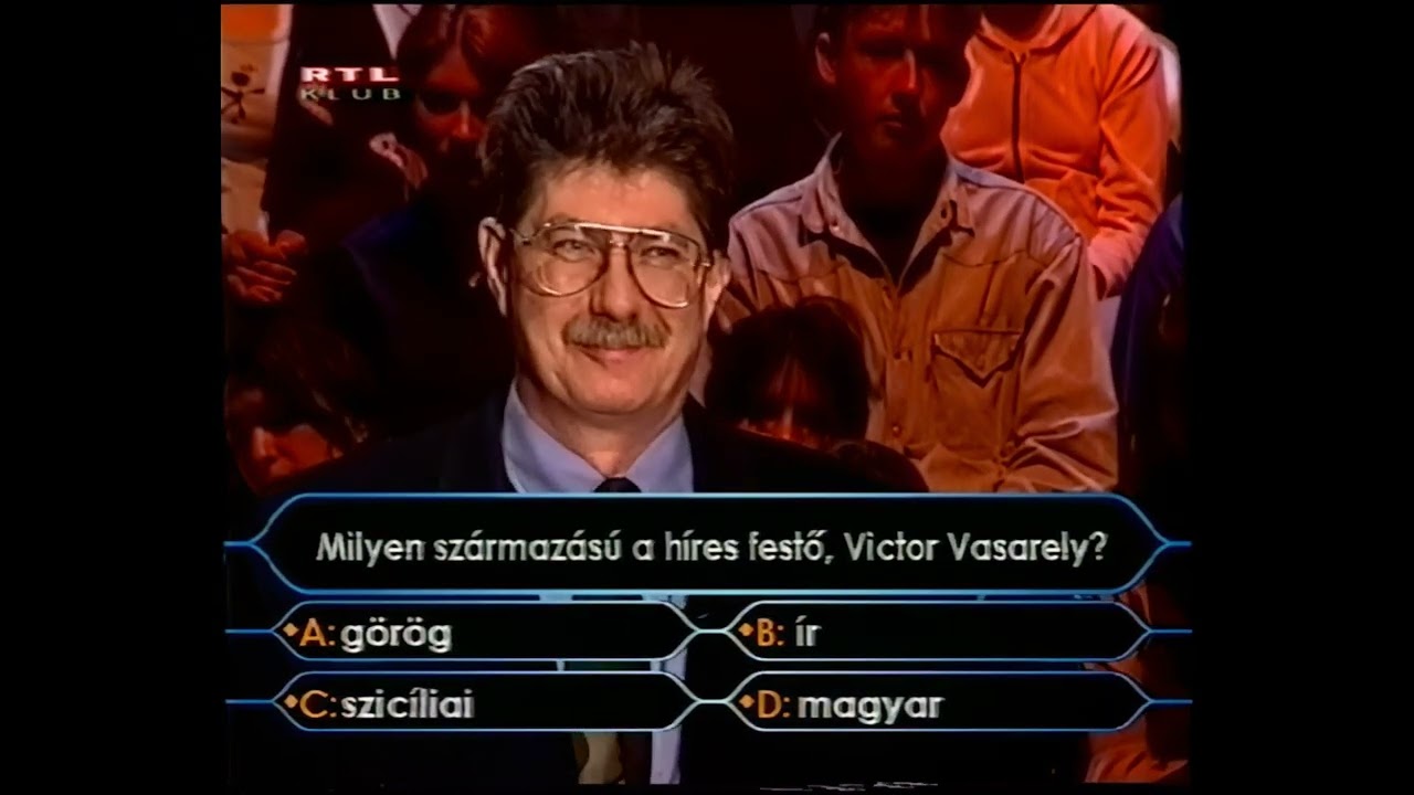 Sebesi Sándor a Legyen Ön is Milliomosban