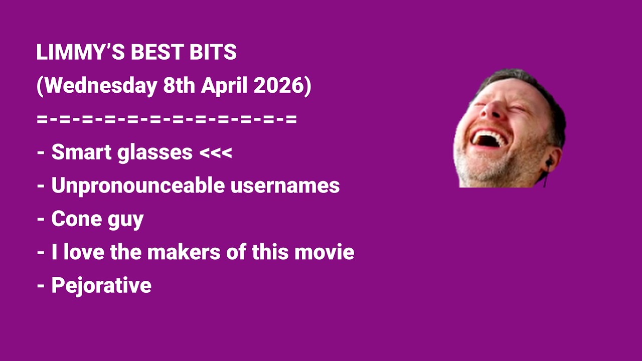 Limmy's Best Bits (Wednesday 8th April 2026)