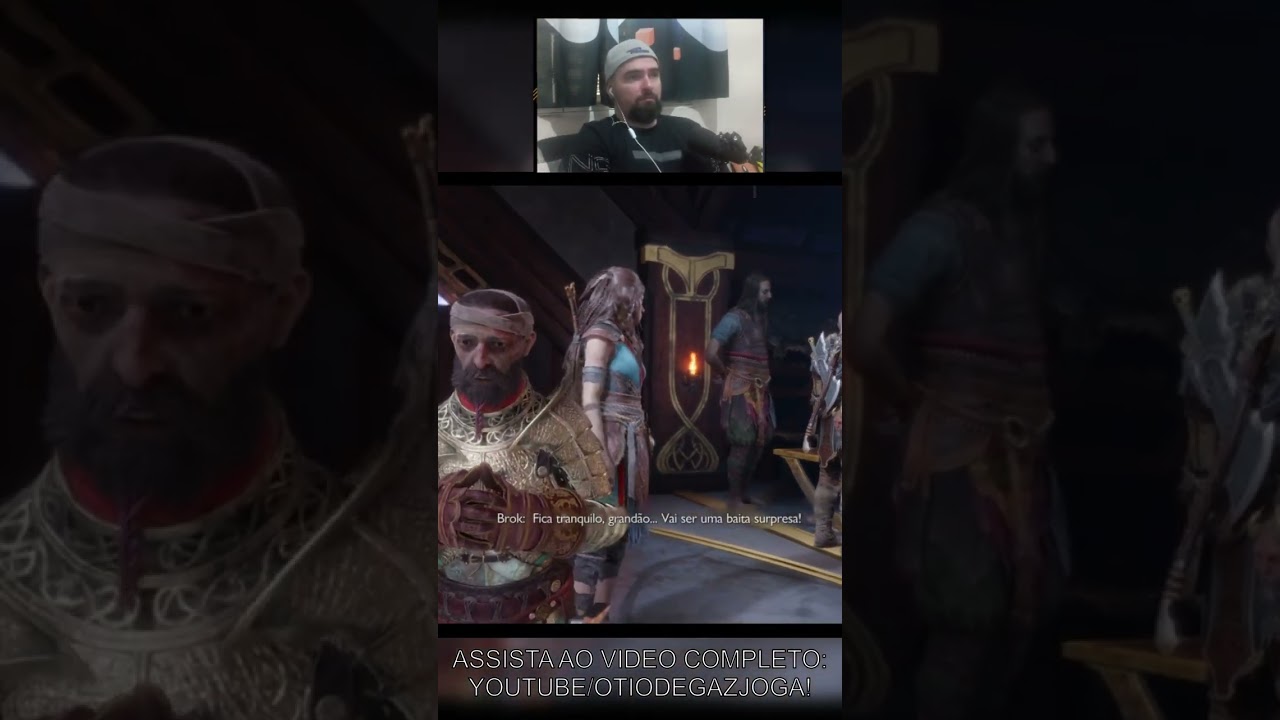 God of War Ragnar&ouml;k - Sindri indo Buscar o Draupnir #short