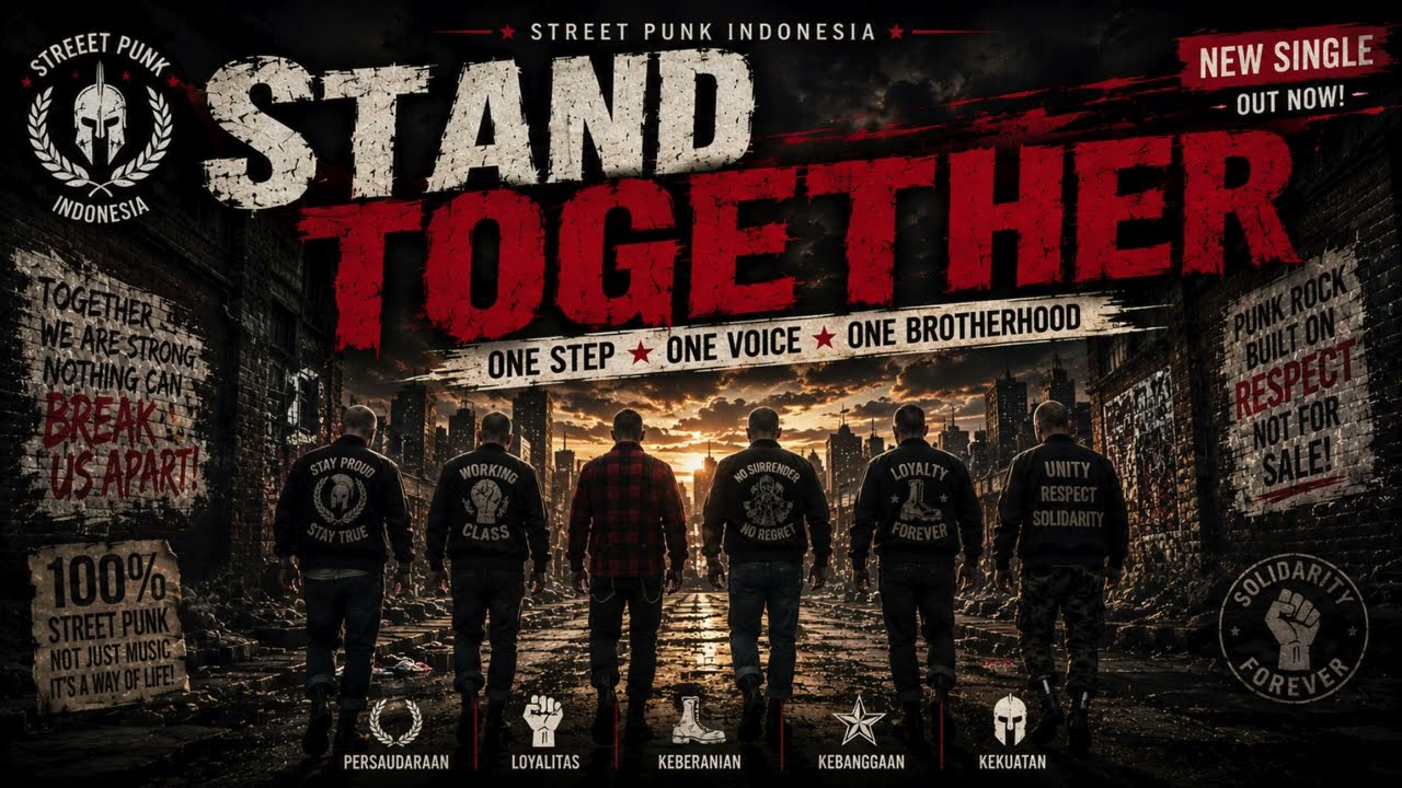 🔥STAND TOGETHER 🔥| Street Punk Anthem | Brotherhood, Unity & Loyalty