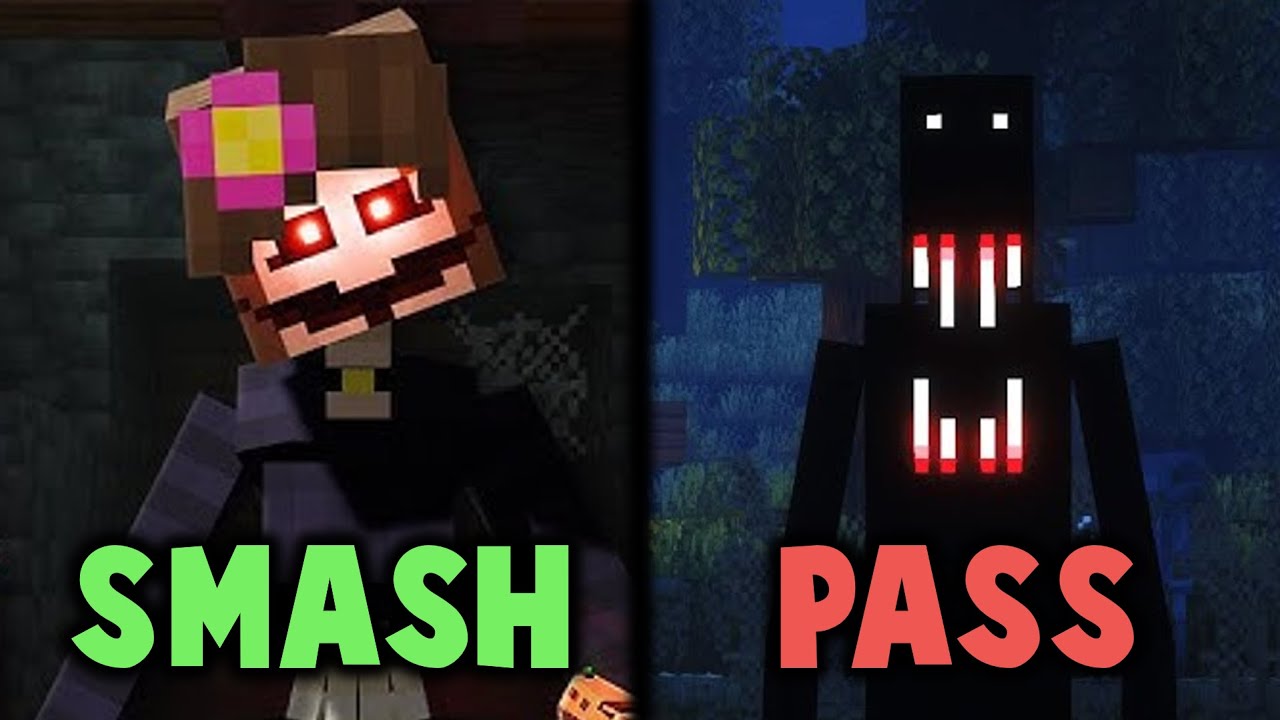 Smash or Pass: Horror Minecraft (50K SUBS SPECIAL)