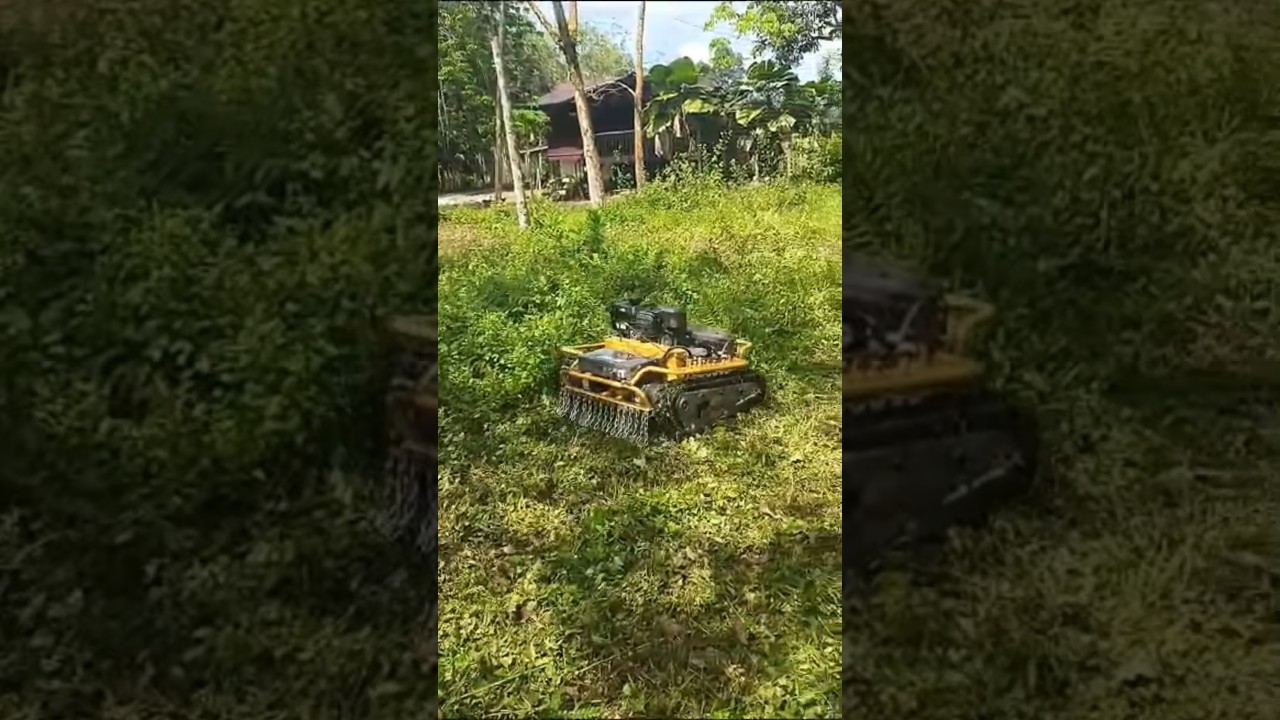 Viral RoboCUT #grasscuttingmachine