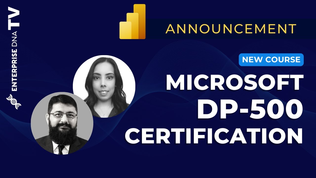 Microsoft DP-500 Certification Pt. 1 - New Course!