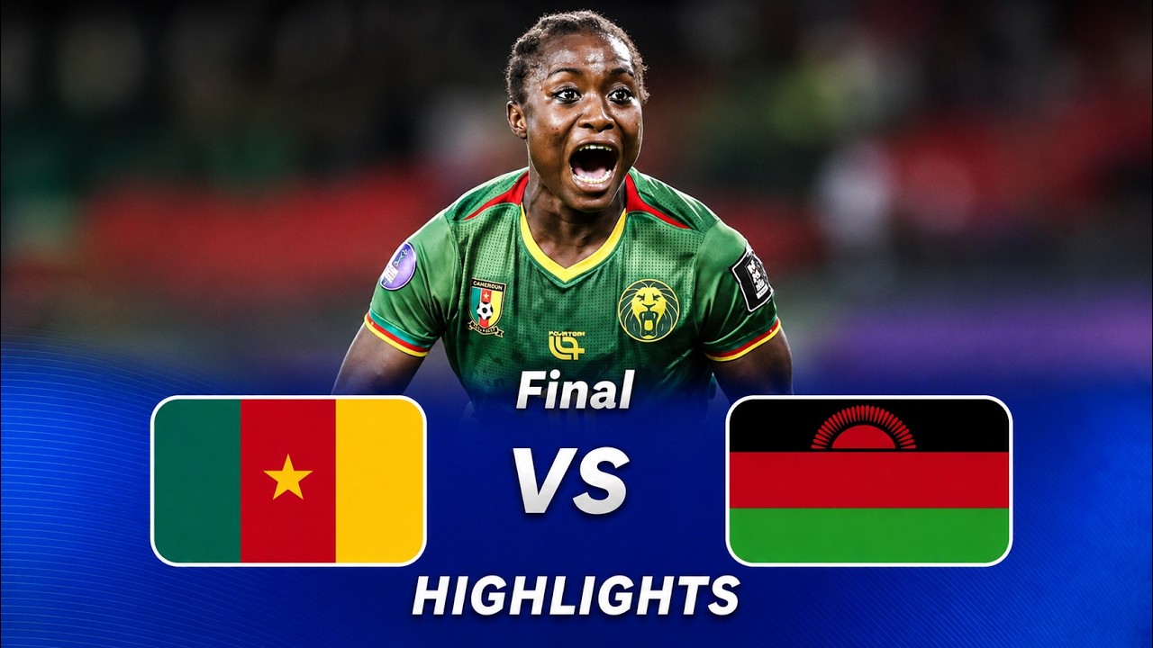 Highlights | Cameroon 🇨🇲 vs Malawi 🇲🇼 | WAFCON 2026 | Final | Cameroun vs Malawi r&eacute;sum&eacute; de la finale