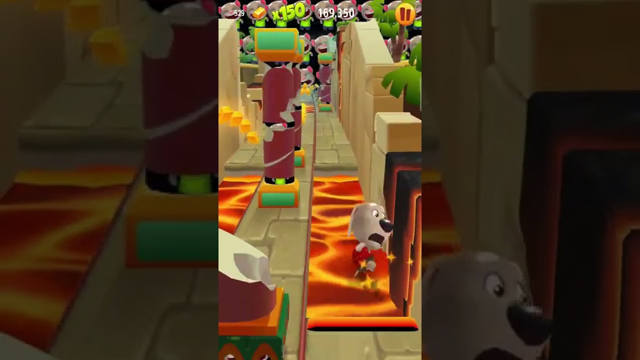TALKING TOM GOLD RUN ALL SUPER CHARACTERS GREEN LAVA VS STRAWBERRY LAVA vs TOMS NEW WORLD