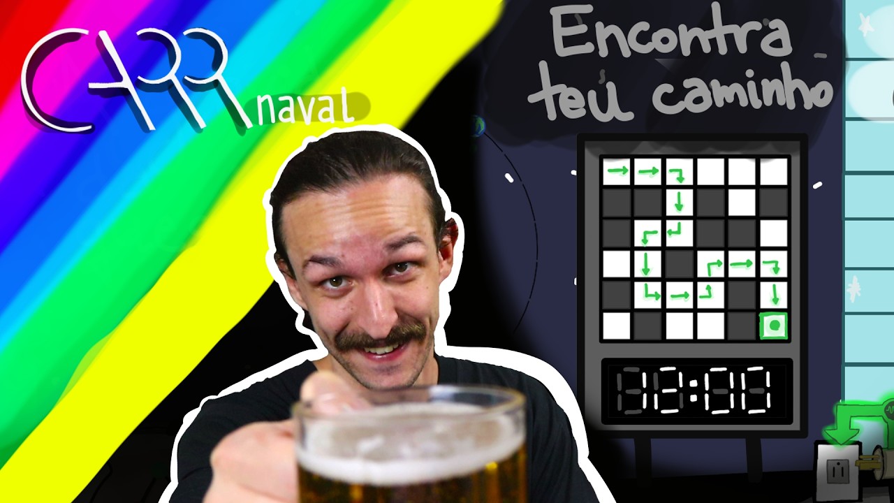 É CARRnaval!! VISUALIZANDO algoritmos de PATHFINDING com C [raylib]