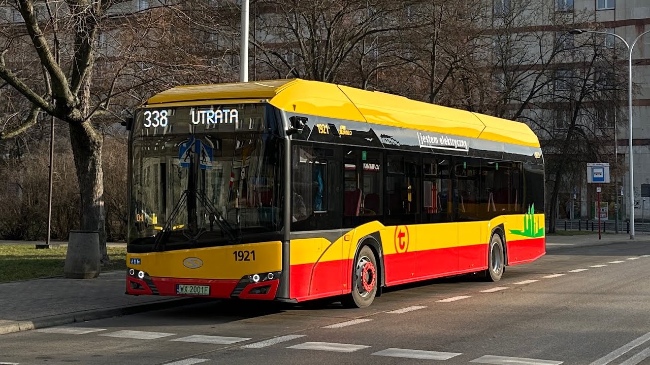 Solaris Urbino 12 IV electric FL #1921 MZA Warszawa [🚍338]
