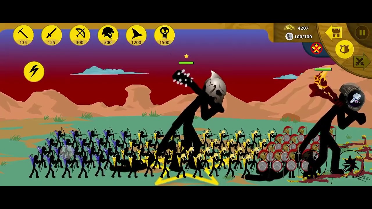 Kompilasi semua boss di Stick War Legacy part 1 #stickman #stickwarsaga #stickWarlegacy 