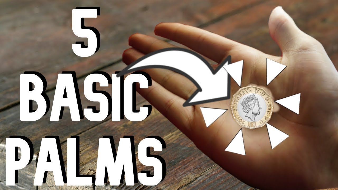 5 Basic Coin Palms You Should Know! - Coin Magic Tutorials