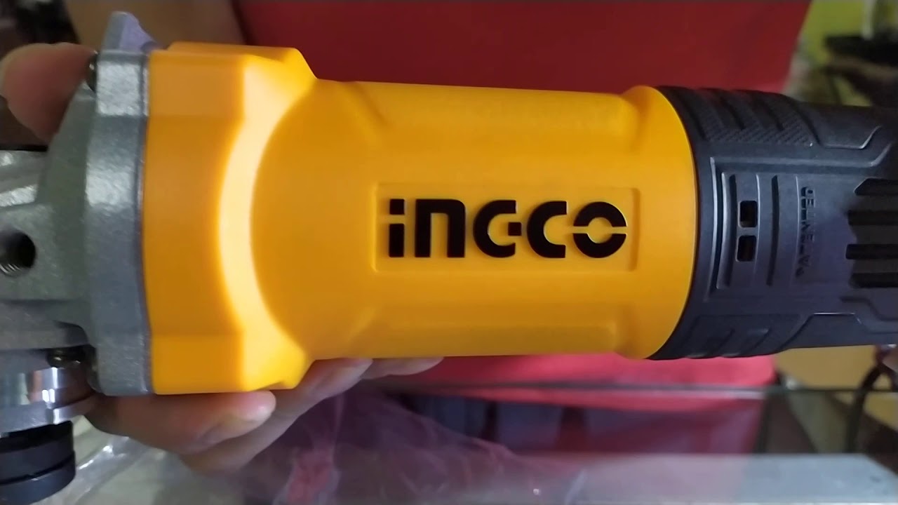 ingco angle grinder 750w part 1 grabe ang ganda nya🤩🤩🤩