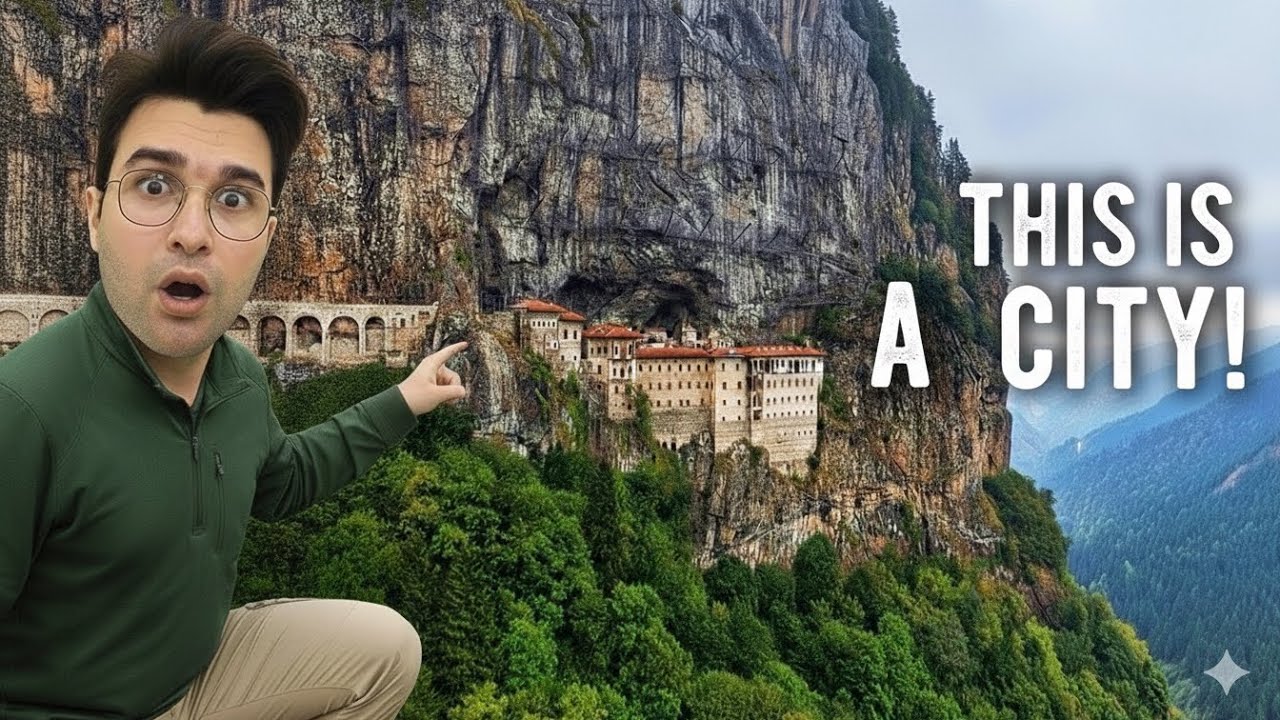 How Was This City Built Inside a Mountain? | Sumela Mystery
