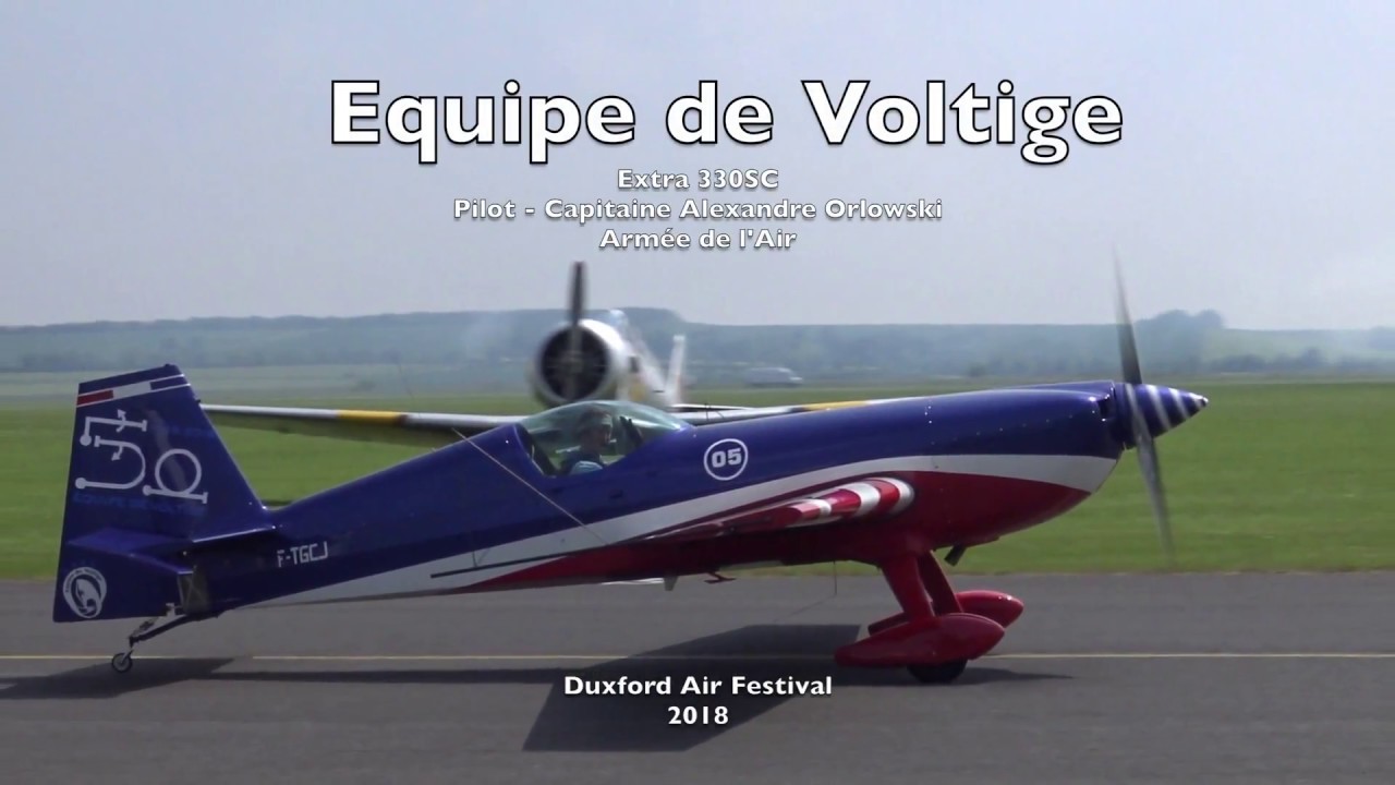 Amazing Aerobatics - Equipe de Voltige - Extra 330SC - Duxford Air Festival 2018