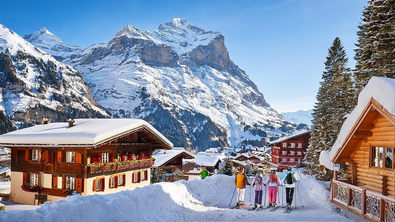 Grindelwald Switzerland The Most Beautiful Swiss Village In Winter ❄️🏔️