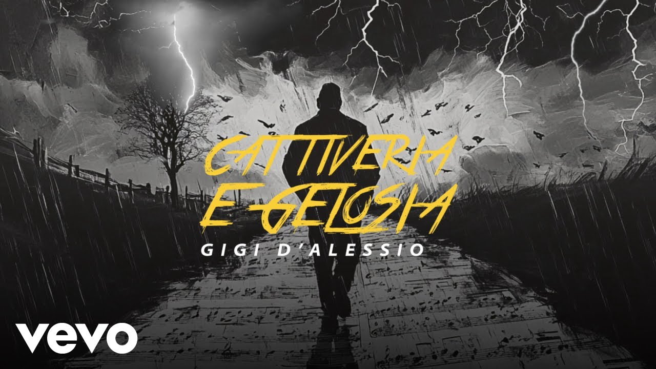 Gigi D'Alessio - CATTIVERIA E GELOSIA (Official Lyric Video)