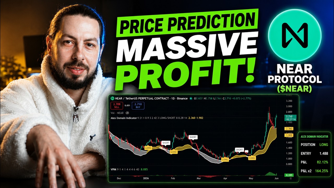 Прогноз цен с помощью искусственного интеллекта - $NEAR TOP IN ?