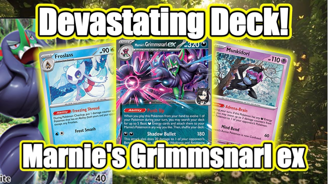Grimmsnarl ex: Secret SNIPING Combo to CRUSH the Meta!