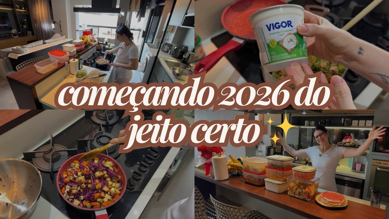 2026 mais leve começa na cozinha ✨ 🥗