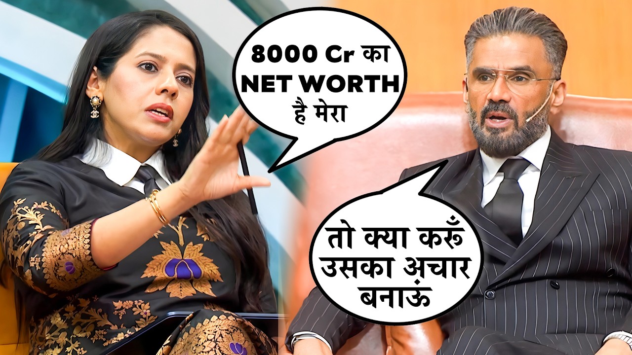 Dr. Aarti Ke Is Comment पे Suniel Shetty Ka Swag वाला Reply😱| Bharat Ke Super Founders | #mustwatch