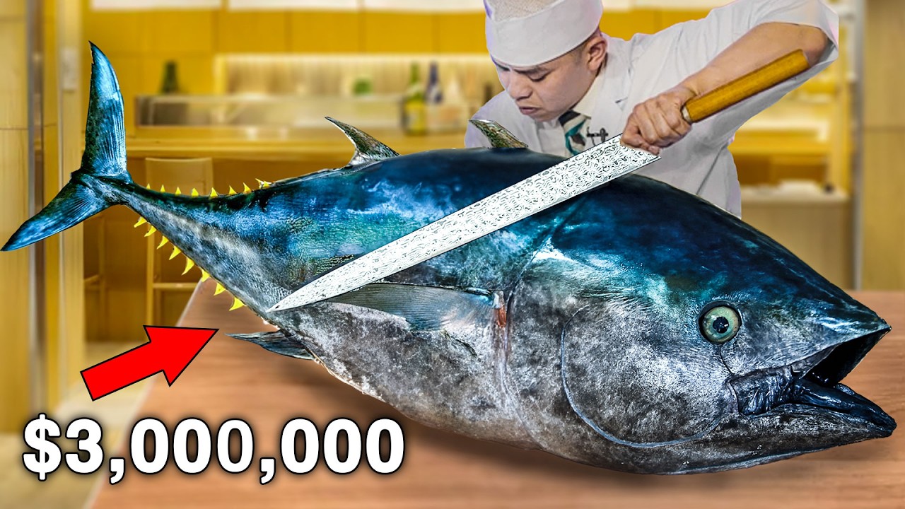 $3,000,000 for ONE Fish - Why Bluefin Tuna Is So Expensive? Why So Expensive